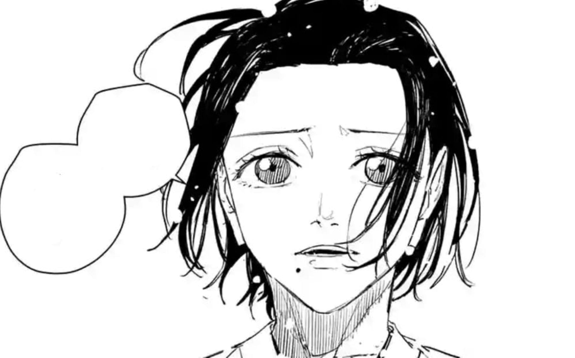 Inori, as seen in the manga (Image via Shueisha)